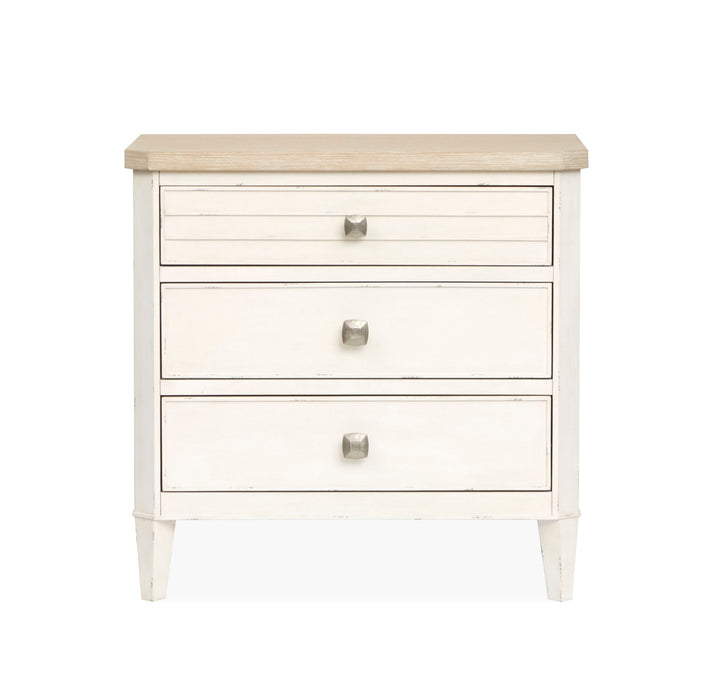 Echo Isles - Drawer Nightstand - Sea Pearl And Driftwood Magnussen Furniture