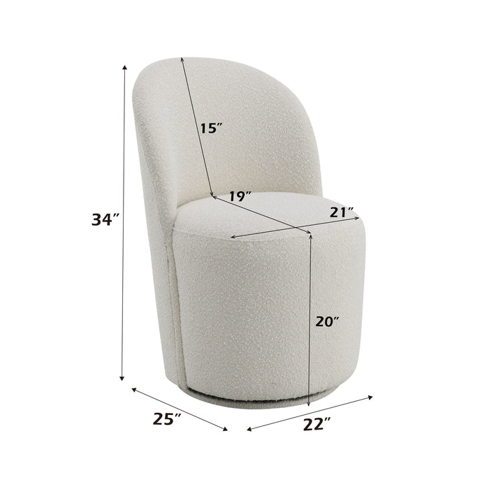 Hollis - Side Chair (Set of 2) - Beige Acme