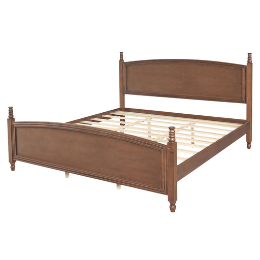Bed Frame With Headboard & Footboard Noble House