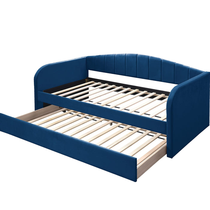 Modern Day Bed Trundle With Slat Support Home Essentials