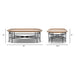 Foundry - Coffee Table - Antique Brown Jennifer Taylor Home