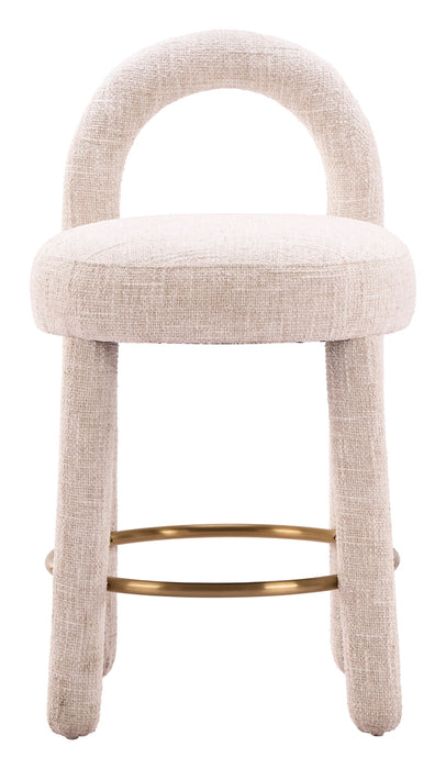 Curco - Counter Stool (Set of 2) - Gray Zuo Modern