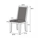 Upholstered Dining Chairs (Set of 2) - Gray - Fabric Home Essentials