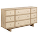 Kimpton - 9 Drawer Dresser Cabinet - Beige Furniture Max