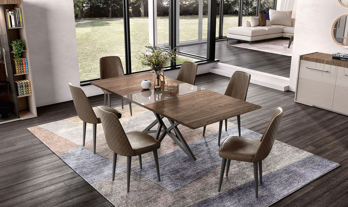 Nora - Dining Table - Beige / Light Brown Status Italy