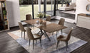 Nora - Dining Table - Beige / Light Brown Status Italy