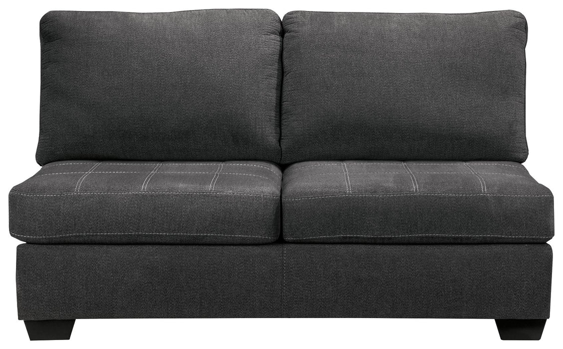 Ambee - Armless Loveseat - Slate Benchcraft®