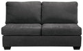 Ambee - Armless Loveseat - Slate Benchcraft®