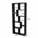 Asymmetrical Display Shelf & Bookcase, 5 Tier Home Essentials