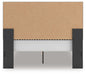 Zuraleus - Upholstered Panel Platform Bed With Roll Slats Signature Design by Ashley®
