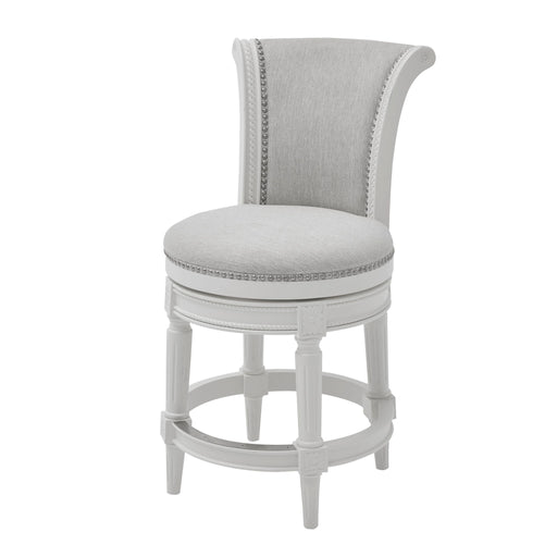 Swivel Barstool With High-Back Home Essentials