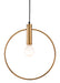 Irenza - Ceiling Lamp - Brass Zuo Modern