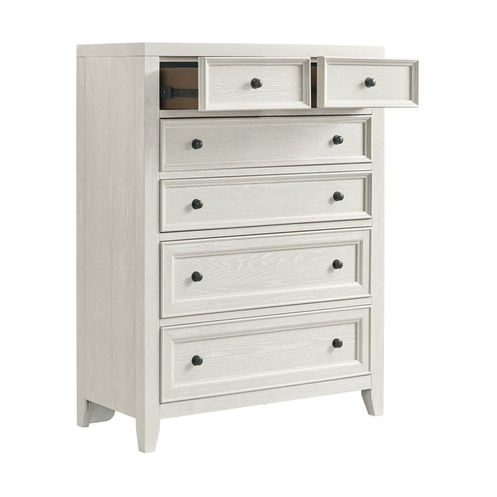 6 Drawer Chest With Knobs And Smooth Slides Emerald Home