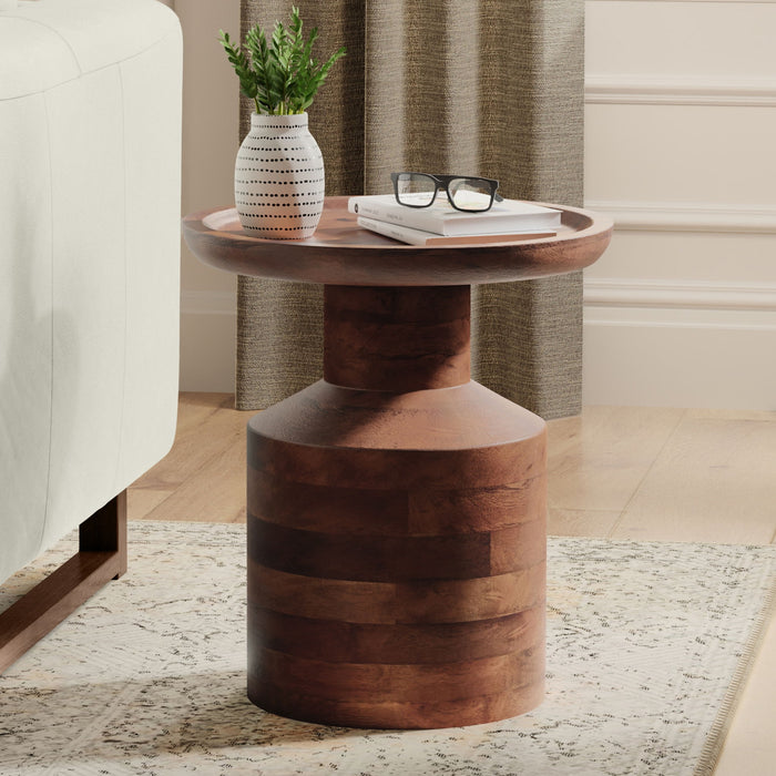 Haynes - Handcrafted Wooden Accent Table Simpli-Home