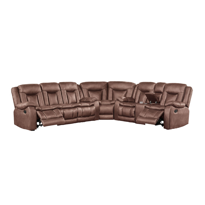 Morello - 3 Piece Manual Sofa/Loveseat/Wedge