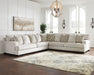 Rawcliffe - 5-Piece Sectional - Parchment Signature Design by Ashley®