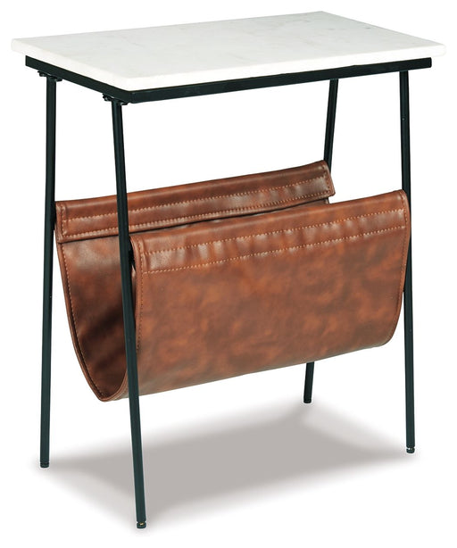 Etanbury - Accent Table - Brown / Black / White Signature Design by Ashley®