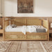 Full Size Daybed With 2 Drawers - Walnut Hearth and Haven