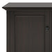 Amherst - Wide 3 Door Storage Cabinet - Hickory Brown Simpli-Home