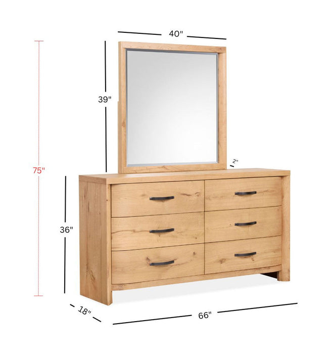 Laramie - Double Drawer Dresser Magnussen Furniture