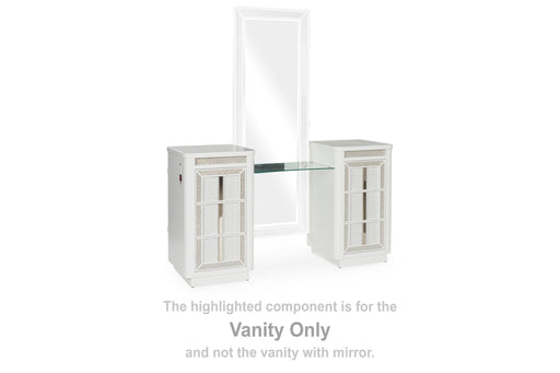 Chalanna - Vanity - White Signature Design by Ashley®