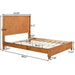 Platform Bed Frame With Tall Headboard Home Essentials