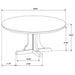 Auburn - 5 Piece Dining Set - Natural / Light Brown Furniture Max