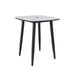 5 Piece Outdoor Bar Set With Table And Swivel Stools - Carbon / Ember Black Life Outside