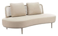 Ruhe - Outdoor Sofa - Beige Zuo Modern