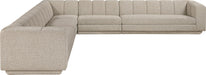 Modari - Sectional - Beige Meridian Furniture