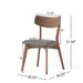 Mid Century Upholstered Dining Chairs (Set of 2) Noble House