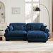 Super Comfort Oversized Modular Sectional Sofa With Movable Ottoman Home Essentials