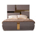 Lorenzo - Queen Size Tufted Upholstered Bed - Gray Matrix Furniture Group