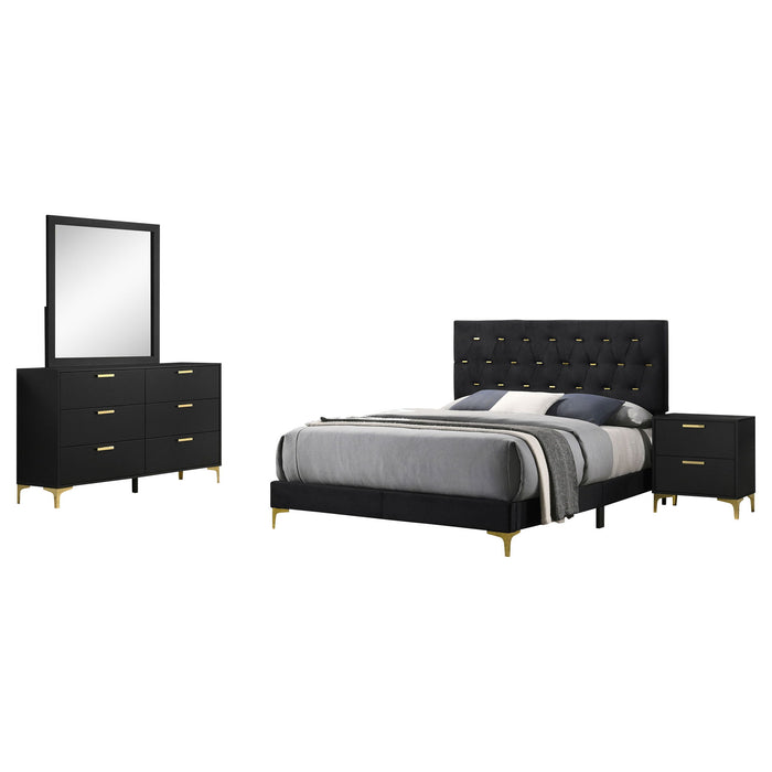 Lexie - Tufted Panel Bedroom Set Furniture Max
