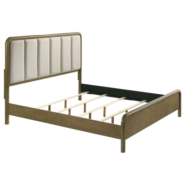 Tully - Queen Bed - Nutmeg Brown