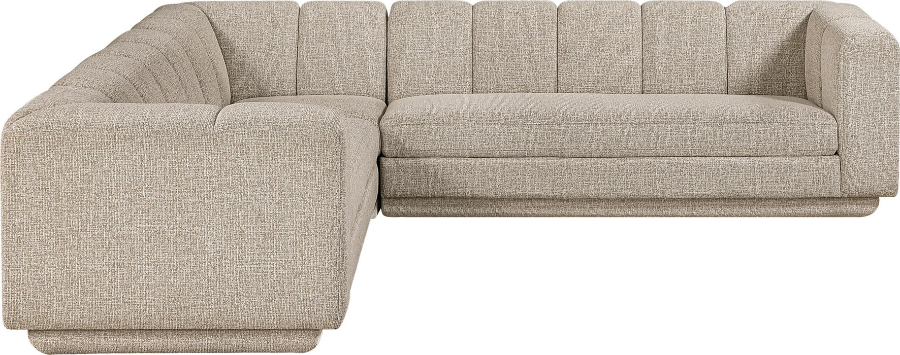 Modari - Sectional - Beige Meridian Furniture