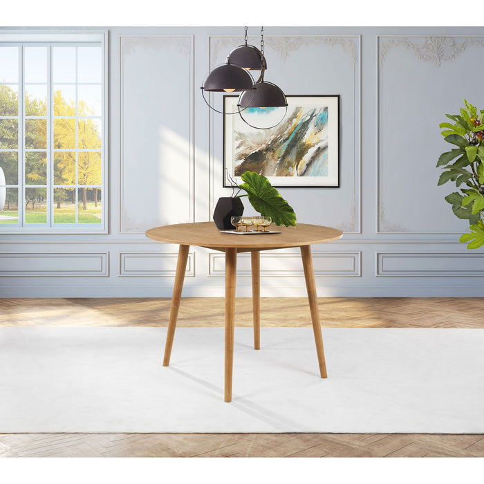 Waverly - Round Counter Height Dining Table - Light Ash Furniture Max