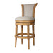 Swivel Barstool With High-Back Home Essentials