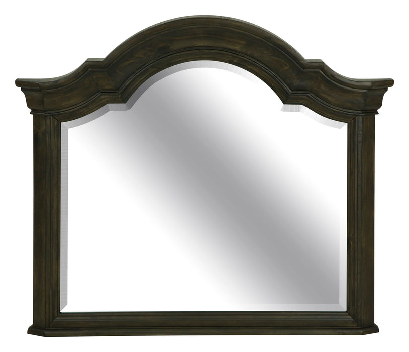 Bellamy - Drawer Dresser With Shaped Mirror - Peppercorn Magnussen Furniture