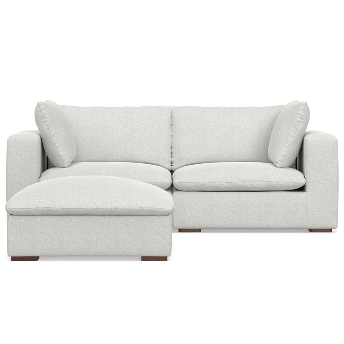 Jasmine - Handcrafted Sofa And Ottoman Simpli-Home