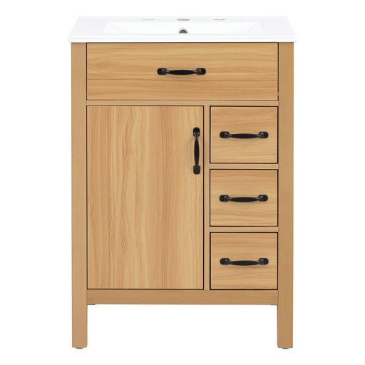 Modern Traditional Bathroom Vanity With Sink Hearth and Haven
