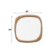 Markku - Aceent Mirror - Oak ACME