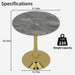 Coffee Table With Round Top Home Essentials