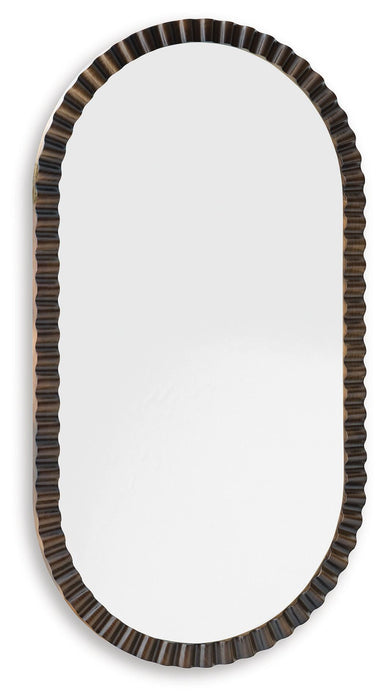 Clorington - Accent Mirror - Dark Brown Signature Design by Ashley®