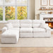 Corner Chaise Sofa With High Backrest Home Essentials
