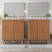 Traditional Bathroom Vanity With Ceramic Sink Hearth and Haven