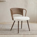 Farmhouse Style Wicker Dining Chair Home Essentials