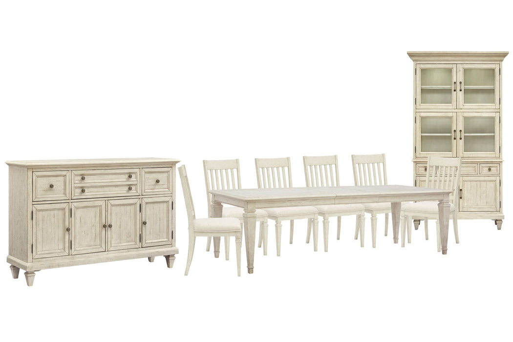 Newport - 9 Piece Extendable Rectangular Dining Table Set Magnussen Furniture