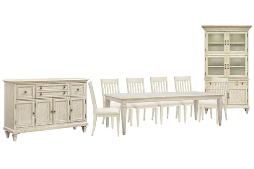 Newport - 9 Piece Extendable Rectangular Dining Table Set Magnussen Furniture