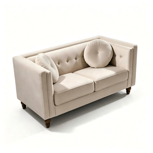 Chesterfield Loveseat 2 Seater Couch For Living Room US Pride